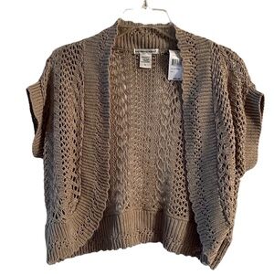 Reference Point Brand Crocheted Woman’s Shrug